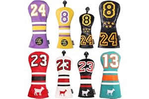 SHABIER Coprimazza per mazze da golf, in legno, stile sportivo, per driver Taylormade M5 M6