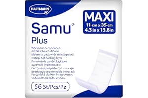 ‎SAMU Samu Maxi PLUS Wöchnerinnen-Vorlagen Wochenbettbinden Einlagen 1x56 Stück