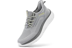 FitVille Extra Wide Fit Trainers for Men Slip On Arch Support Road Running Shoes Lightweight Athletic Sneakers for Gym Fitness Jogging Walking