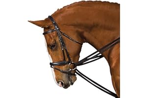 Kincade Web Draw Reins, Black, Full, Black, Full