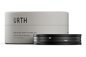 Urth 49mm 2-in-1 Lens Filter Kit (Plus+) — UV, Circular Polarizing (CPL), Multi-Coated Optical Glass, Ultra-Slim Camera Lens Filters