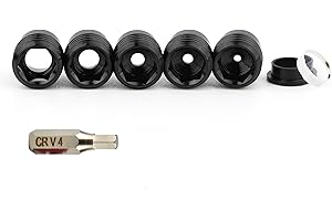 HNZMDY 2X Tiro con Arco Peep Sight Miras de Arco con Tubo de Goma Vista para Arco Compuesto