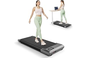 Copant Cinta de Correr, Cinta de Correr con LCD Scarn, 2.5 HP Caminador con App &Mando a Distancia，Carga MAX 159 kg, con cursos de formación y Carreras, 1-8km/h para el hogar o la Oficina