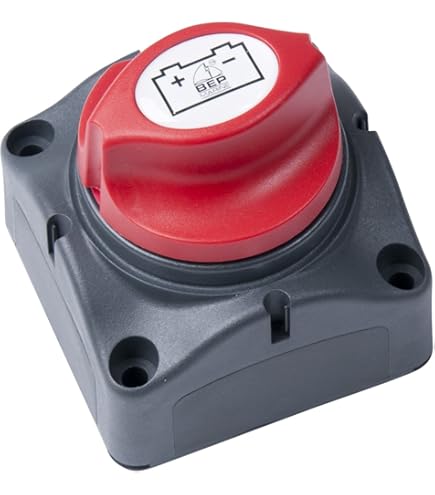 BEP Marine 701-S Mini Accuchakelaar 2 accu's | Voordelig bij - Nautic Gear