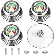 Pomello Coperchio Pentola Con Termostato - Compatibile AMC, Filettatura Ottone - Foto 4