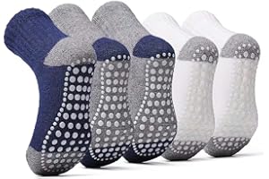 KOWAYI 5 par skarpet ABS dla dzieci, chłopców, dziewczynek, skarpetki stopery, unisex, małe dziecko, antypoślizgowe skarpety dziecięce, skarpety antypoślizgowe