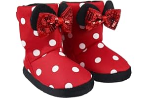 CERDÁ LIFE'S LITTLE MOMENTS Zapatillas de Casa Bota Minnie Mouse Disney, Niños