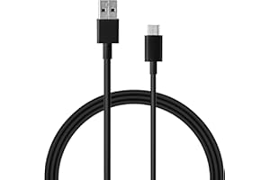 Mi Xiaomi Type C 3Amp 100Cm Fast Charge Cable Black|USB to Type C|Supports Upto 22.5W Fast Charging|Suitable for All Smartpho