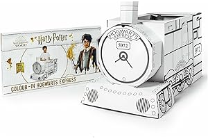 Hunter Price Kids 3D Cardboard Craft Colouring Harry Potter Colour In Hogwarts Express Train (Mini Express Train), White