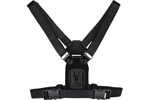 Peter Jones Klickfast Chest Harness - Made For Body Cameras & Is Compatible With The Brifield BR1 & BR3 Body Cams