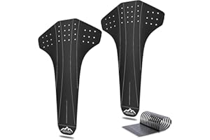NICEDACK Guardabarros para Bicicleta de montaña, Guardabarros Delantero y Trasero para Bicicleta Compatible,2 Unidades Mudguard Fit de 20 a 29 Pulgadas