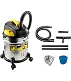 Lavor Aspiratore Solidi e Liquidi JOKER 1400 S Serbatoio in Metallo 20 l,  18 kPa, 1400 Watt max, Tubo Flex 1,5 m, 2 Tubi Rigidi, Bocchetta Piatta,  Spazzola Pavimenti, Base : Amazon.it: Casa e cucina