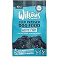 Wilsons - Cold Pressed Dog Food - Premium Complete Dry Meal with Natural, Hypoallergenic, Grain Free Ingredients, Suitable for Adult Dogs and Puppies 2 Months + (White Fish) (2kg)