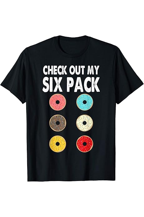 six pack t shirt amazon