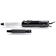 Princess 529202 Cool Curl CC 300 Black Lockenbürste – Für Hairstyles aller Art mit 2 Bürstenaufsätzen – Cool Shot-Funktion, Schwarz