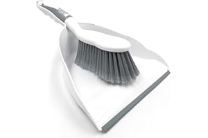 TDBS THE DUSTPAN AND BRUSH STORE Dustpan and Brush Set , Choose Your Colour (Grey)