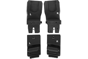Maclaren Atom Adaptor para Maxi Cosi and Cybex, hace clic fácilmente en la base de la silla de paseo atom y el mecanismo de bloqueo del asiento del automóvil