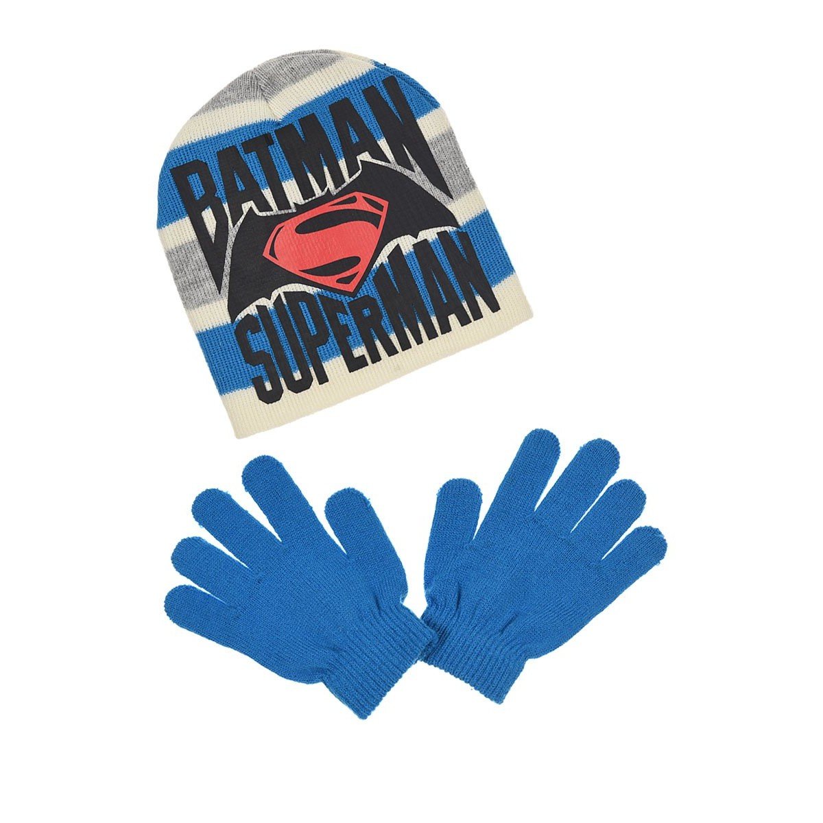 Batman-Jungen-Schal-Handschuh-Set