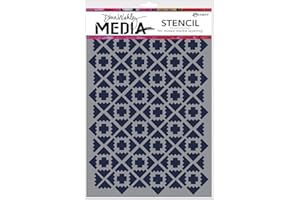 Ranger mds52401 Dina Wakley Media Plantillas, Multicolor, 9 x 15,2 cm