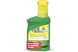 Neudorff Azet Engrais plantes vertes – Engrais 100% naturel pour une croissance rapide et des feuilles d'un vert profond pour toutes les plantes vertes, 250 ml