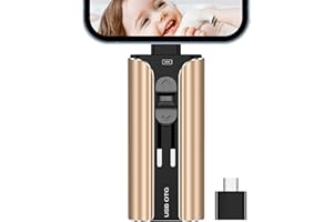 TRYVAT USB Stick for Phone 256GB, 4 in 1 Flash Drive with iOS/USB 3.0/Type-C/Micro USB Port, High Speed Photo Memory Sticks External Storage, Thumb Drives for Android/Pad/Computer/PC (Gold)