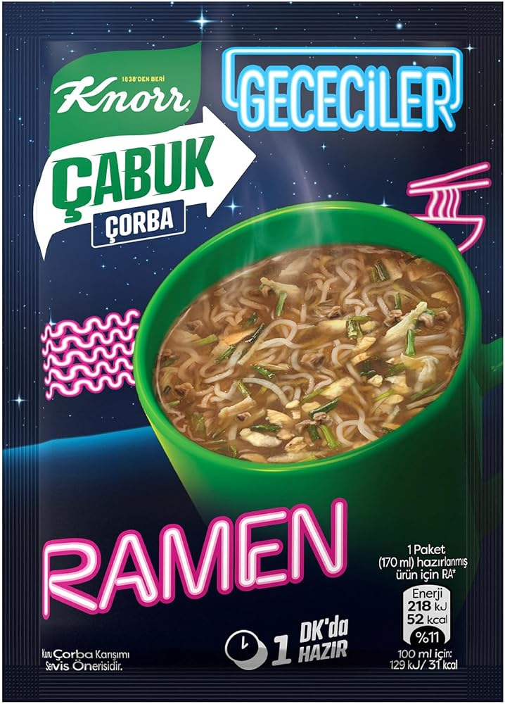 Knorr Çabuk Çorba Gececiler Ramen 17g