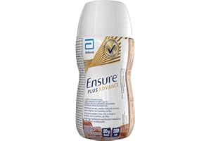 Ensure Plus Advance Supplemento Nutrizionale Ipercalorico ed Iperproteico |Formato bevanda| Alimento a fini medici speciali iperproteico| Confezione 4x220ml Gusto Cioccolato
