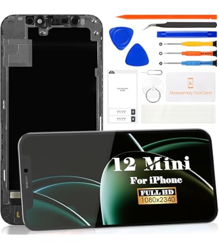 LL TRADER - Batería Para IPhone 12 Mini, 3300 MAh, Batería De Iones De