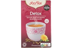 Yogi Tea Organic Detox – 17 woreczków, 100 g