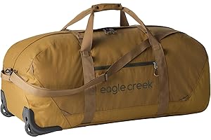 EAGLE CREEK Ultralekka, składana, wodoodporna torba podróżna z kółkami, bez względu na to, co ta torba na kółkach, Brązowy Safari, 130L