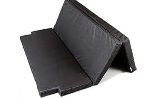 MAYAADI-HOME Mayaadi Home Nakładka do spania, duży składany materac odpowiedni do VW T5 T6 California Beach nakładka na materac 200 x 150 x 8 cm, MH-SAVWCB, czarna