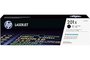 HP 201X CF400X, Cartuccia Toner Originale HP da 2800 Pagine, Compatibile con le Stampanti HP LaserJet Pro M252, MFP M277, Nero
