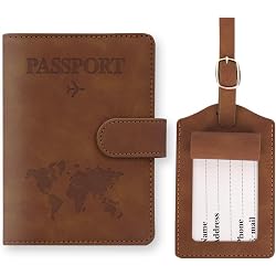 Étui Passeport En Cuir PU - Organiseur De Voyage Avec Poches Pour Cartes, Billets, Cartes D'embarquement, Plusieurs Coloris