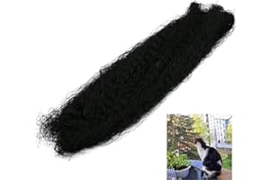 FUXUNAMZ Filets Balcon Chat fenêtre Protection - Filet Sécurité en Nylon, Peut être coupé Bonne Taille, pour rampes Escaliers Balcon, adapté aux Enfants, Animaux domestiques, Oiseaux, 3 * 7,5 m