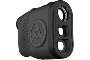 TecTecTec KLYR Golf Rangefinder with Slope, Belt Clip, Magnetic Holder. Laser Range Finder with 2022 Optics,pinned, high end case, Golfing Ball Marker with Magnet.Binoculars