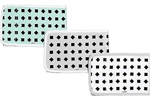 Nanit Breathing Wear Band 3-Pack – Works Pro Baby Monitor to Track Breathing Motion Sensor-Free, Real-Time Alerts, 100% Cotton, Size Large, 3-24 Months, Multicolour