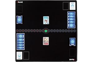 THE GAMING MAT COMPANY GMC Deluxe 2 Player Compatible Digimon Trading Card Game TCG Mat Board Playmat