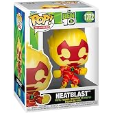 Funko Pop! TV: Ben 10 - Heatblast - Koleksiyon Vinil Fig&uuml;r - Hediye Fikri - Resmi &Uuml;r&uuml;n - &Ccedil;ocuklar ve Yetişkinler i&ccedil;in Oyuncak