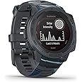 Garmin Instinct Solar, Surf Edition, Solar-powered Rugged Outdoor Smartwatch with Tide Data and Dedicated Surfing Activity, Surf - Pipeline