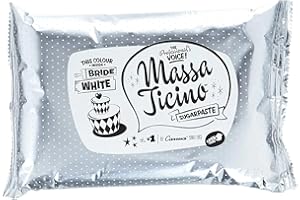 Torten Deko Shop Massa Ticino Tropic weiß, 250g