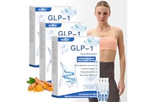 ZAVONIRAE GLP-1 Oral Solution,GLP-1 Weight Less Liquid Drops, GLP-1 Peptide Complex Serum, Natural Plant Extract, for Weight Management and Skin Firming, 21pcs