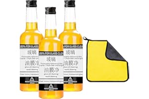 NBMRCO Oil Film Remover for Glass, Car Glass Oil Film Cleaner, Car Windshield Cleaner, Car Glass Oil Film Cleaner, Glass Oil Film Remover, 200ML