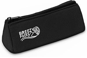 BreezyPacks Insulin Cooler Travel Case | EpiPen Carry case | Insulin Travel Case TSA-Approved | Self-Recharge, No Electricity or Refrigeration Keep medicine at room temp. | Breezy Basic (Black)