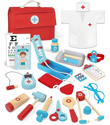 Little Dutch Maletín De Médico Infantil Juego De Imitación En