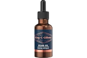 King C. Gillette Olejek do brody dla mężczyzn do miękkiej i pachnącej brody, z naszym charakterystycznym zapachem 30 ml