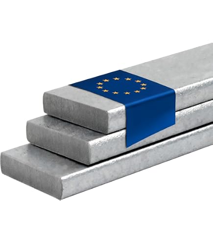 Edelstahl Flachstange V2A – 150x6x1000mm, Geschliffen, Rostfrei, Für Schweißkonstruktionen & DIY
