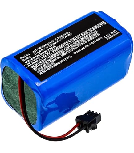 Batteria 14.4V 2600mAh Per Robot Aspirapolvere - Compatibile Con Eufy, Deebot, Proscenic E Altri - Foto 11