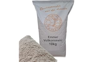 ‎ZANASTA Emmervollkornmehl 10kg frisch aus der Rätze-Mühle in bester Qualität 100% regional und naturbelassen