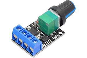 PWM 10 A 5V-16 V kabelfri växelstyrenhet för DC och LED-motor | CAN-buss, roterande potentiometer med strömbrytare, kontinuer