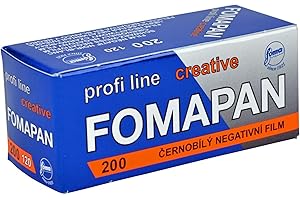 Foma Pan 200 asa Bianco e Nero 120 Rotolo Film Confezione da 3